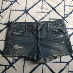 American Eagle Distressed Shorts